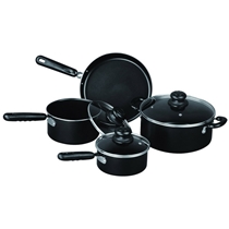 7 Pcs Non-stick Cookware Set Straight Shape