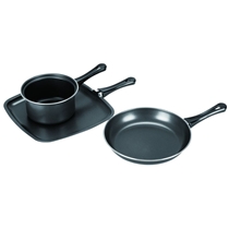 3 Pcs Non-stick Breakfast Cookware Set