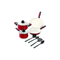10 Pcs Cookware Set with Ceramic Coating