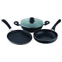 4 Pcs Non-stick Indian Set
