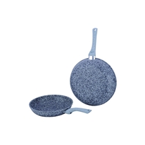 Forged Die-cast Granite Coating Fry Pan TPR Handle