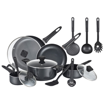 15pcs Alu. non-stick cookware set